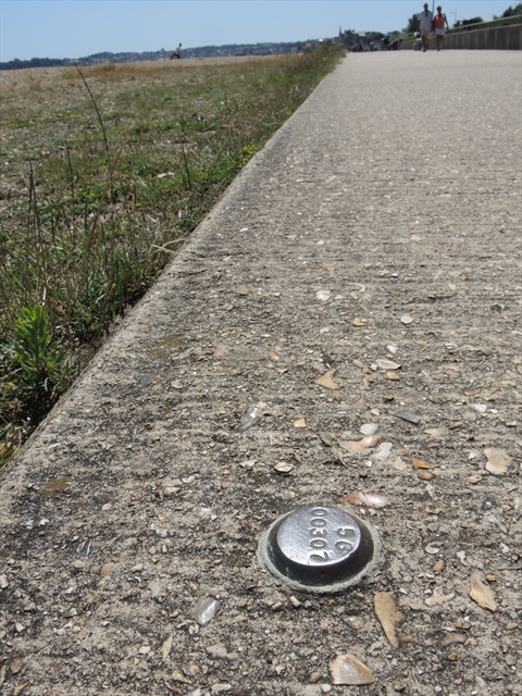 Environment Agency on Seafront pavement